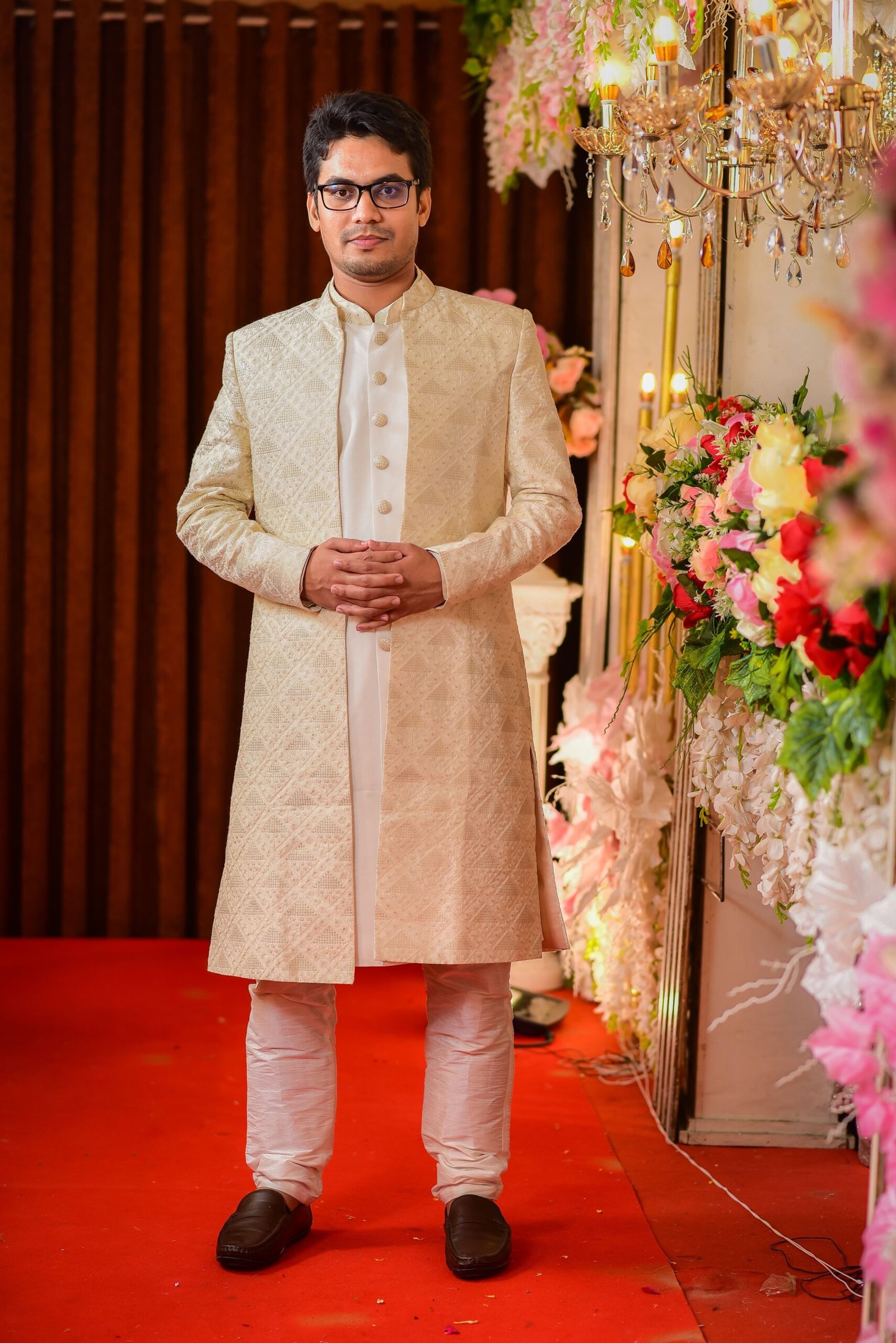 Ivory Wedding Sherwani